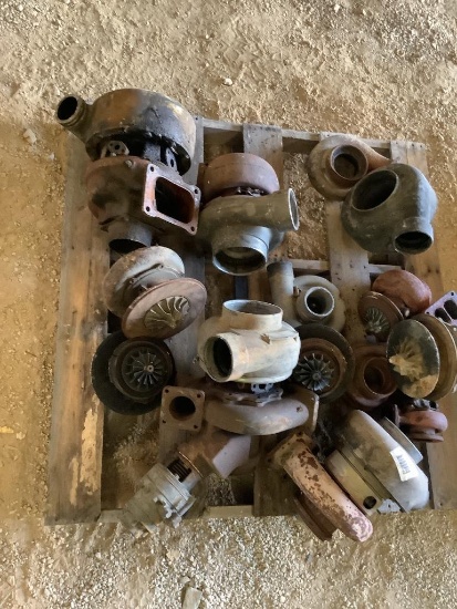 Pallet of Misc. Turbos