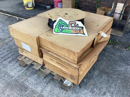 Pallet of Weather head High Pressure Line