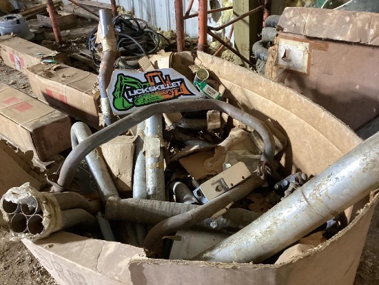 Pallet of Misc. Exhaust Pipes