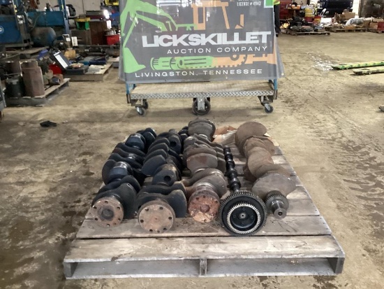 Pallet of Engine Crankshafts/Camshaft