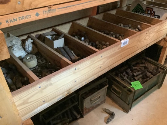 Misc. Shelf of Assorted Bolts