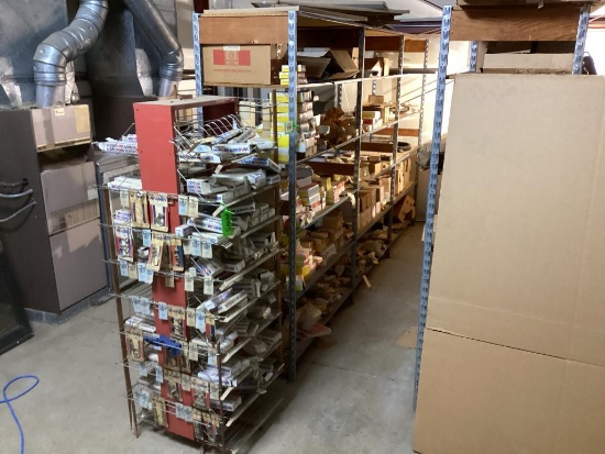 Misc. Shelves of Detroit Engine Parts