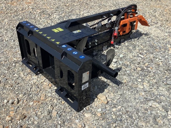 2026 Mower King Skid Steer Mount Trencher