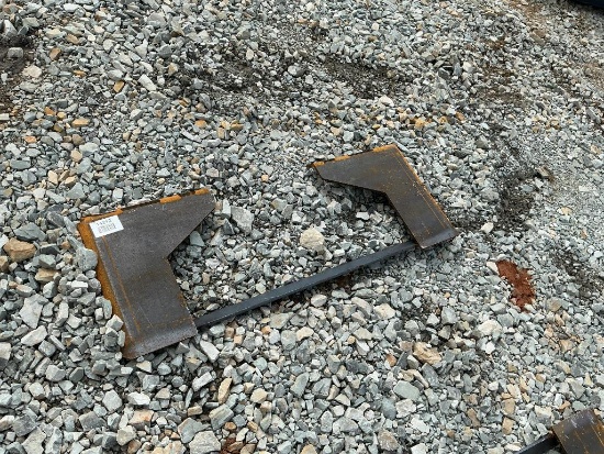 Medium Duty Blank Skid Steer Plate