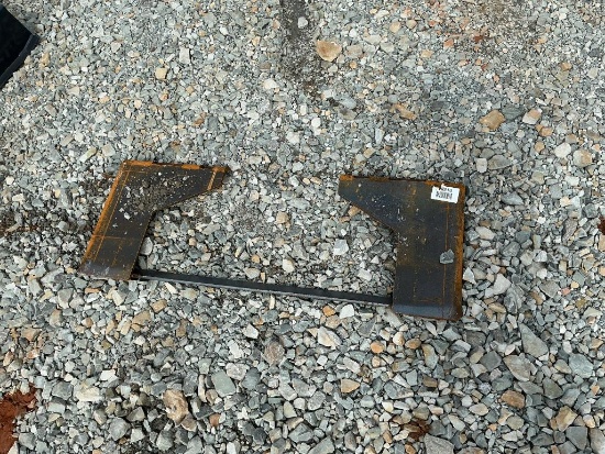 Medium Duty Blank Skid Steer Plate