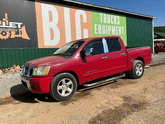 2005 Nissan Titan Pickup Truck, VIN # 1N6BA07AX5N572933