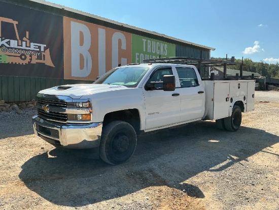 2017 Chevrolet Silverado Utility Truck, VIN # 1GB4KYCY5HF202664