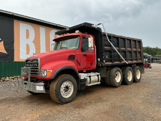 Year: 2007 Make: Mack Model: C713 Granite Vehicle Type: Tri-Axle Dump Truck Odometer Reads: 770637