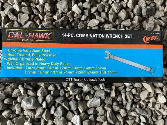 Cal-Hawk Combination Wrench Set