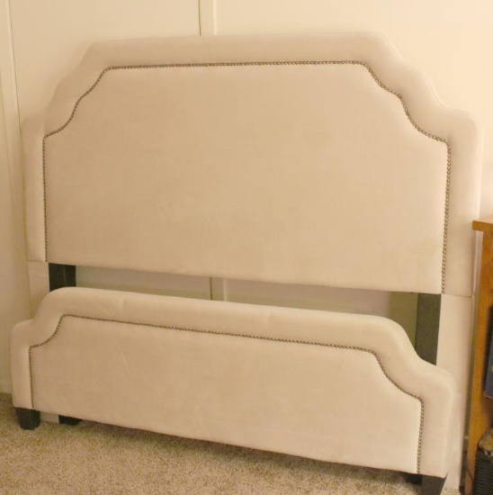 Tan Queen Bed Frame