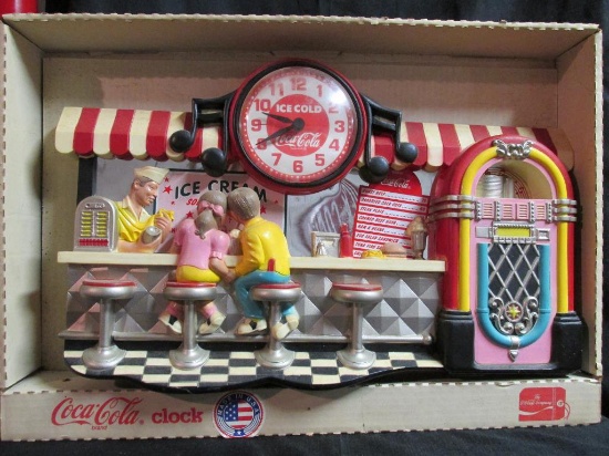 Coca-Cola Clock By Burwood