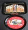 Coca-Cola Oval Serving Tray And Rectangle 