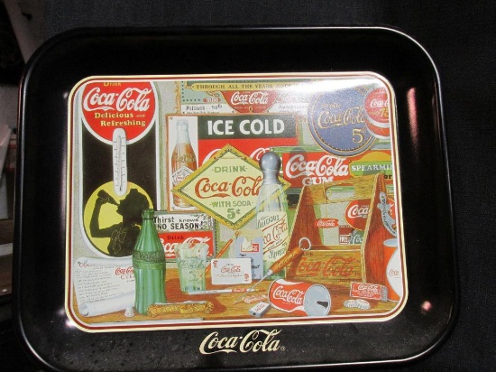 Coca-Cola "Through The Years" Tray