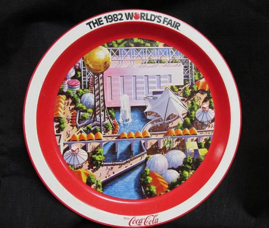 Coca-Cola "The 1982 World's Fair" Tray