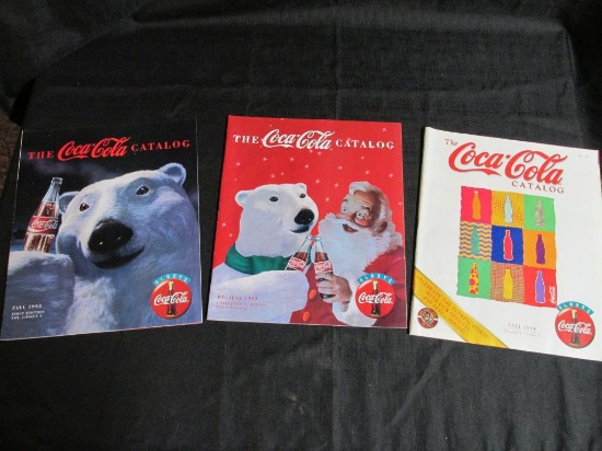 Assortment Of Coca-Cola Catalogs