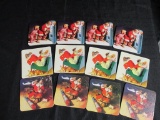 (12) Assorted Coca-Cola Holiday Cork Backed Coasters