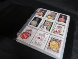 Binder Including Complete Set Of Series 1 Coca-Cola Collectors Cards And Pogs