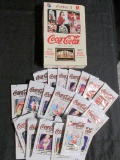 Empty Box Of Coca-Cola Series 3 Collectors Cards And Empty Wrappers