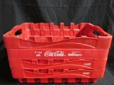 (14) Red Plastic Coca-Cola Carrying Containers