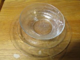 Clear Glass Coca-Cola Dishes