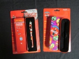 (2) Collectable Roller Ball Pens And Coca-Cola Tins