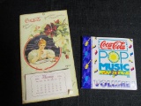 1994 Coca-Cola Calendar And Coca-Cola Pop Music Volume 1