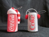 Coca-Cola and Diet Coke Can Ornaments