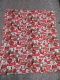 Coca-Cola Lap Blanket