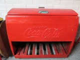 Vintage Coca-Cola Red Chest Cooler With Two Handles On Top