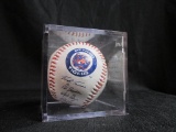 Unauthenticated Autographed Coca-Cola Detroit Tigers Baseball In Protective Case