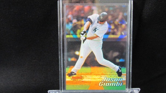 Jason Giambi Bowman's Best 2002 Baseball Card