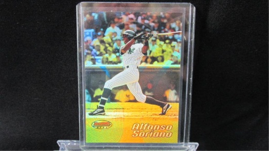 Alfonso Soriano Bowman's Best Baseball Card 12, 2002