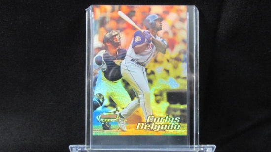 Carlos Delgado Bowman's Best Baseball Card 25, 2002