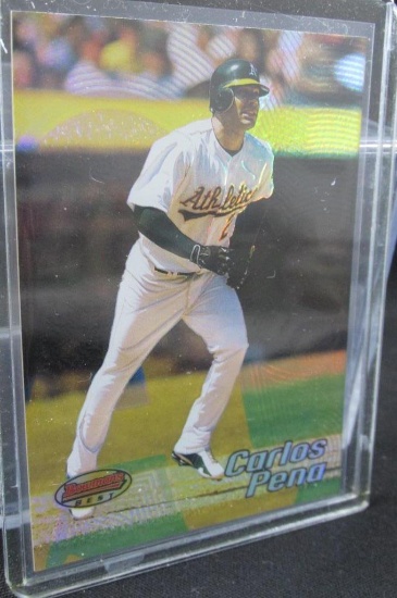 Carlos Pena Bowman's Best Baseball Card 32, 2002