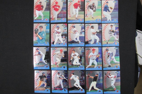 Approx. 100 Baseball Cards Majority Topps Finest & Upper Deck Collectors Choice