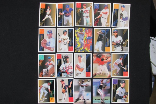 Approx. 75 Baseball Cards Majority Fleer, Topps, Upper Deck