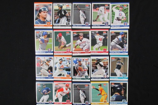 Approx. 100 Baseball Cards Majority Bowman Heritage & Fleer