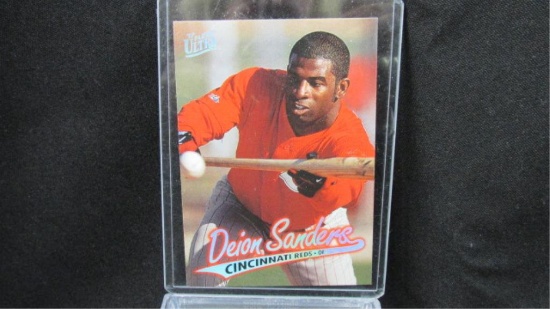 Deion Sanders Fleer Ultra 1997 Baseball Cards