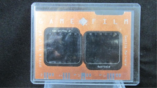 Ken Griffey Jr. Game Film Baseball Card Upper Deck 304/500
