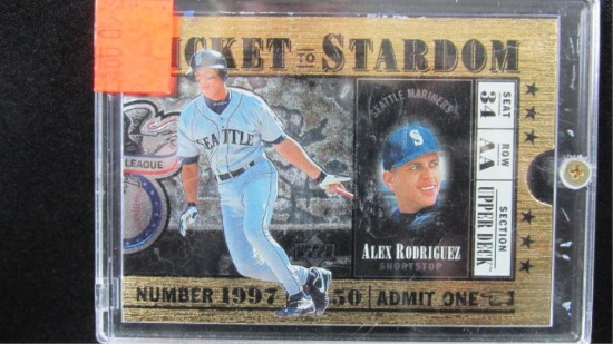 Alex Rodriguez Upper Deck Ticket To Stardom Baseball Card 1996 Baseball Cards