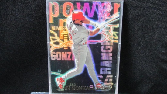 Juan Gonzalez Power Plus Fleer Ultra 1997 Baseball Cards