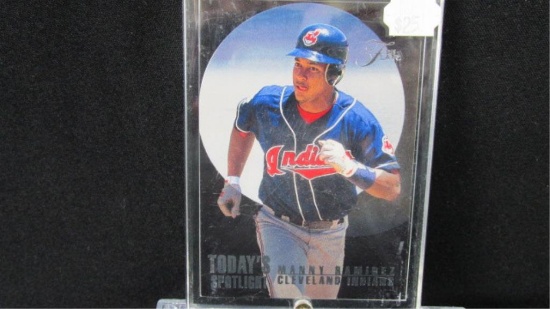 Manny Ramirez Todays Spotlight Flair 1995 Baseball Cards