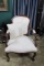 Cream Upholstered Louis XV Chair - Zone: LR