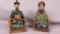 Pair of Seated Oriental Figurines - Zone: LR