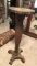 Wood Pedestal Plant Stand - Zone: BR1