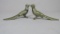 Pair of Brass Bird Salt & Pepper Shakers - Zone: P