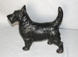 Cast Iron Schnauzer Dog Doorstop - Zone: LR