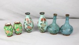 (3) Pairs of Miniature Vases - Zone: LR