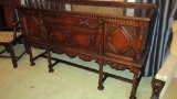 Antique Wood Buffet - Zone: DR