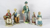 (5) Elderly Figurines - Zone: D